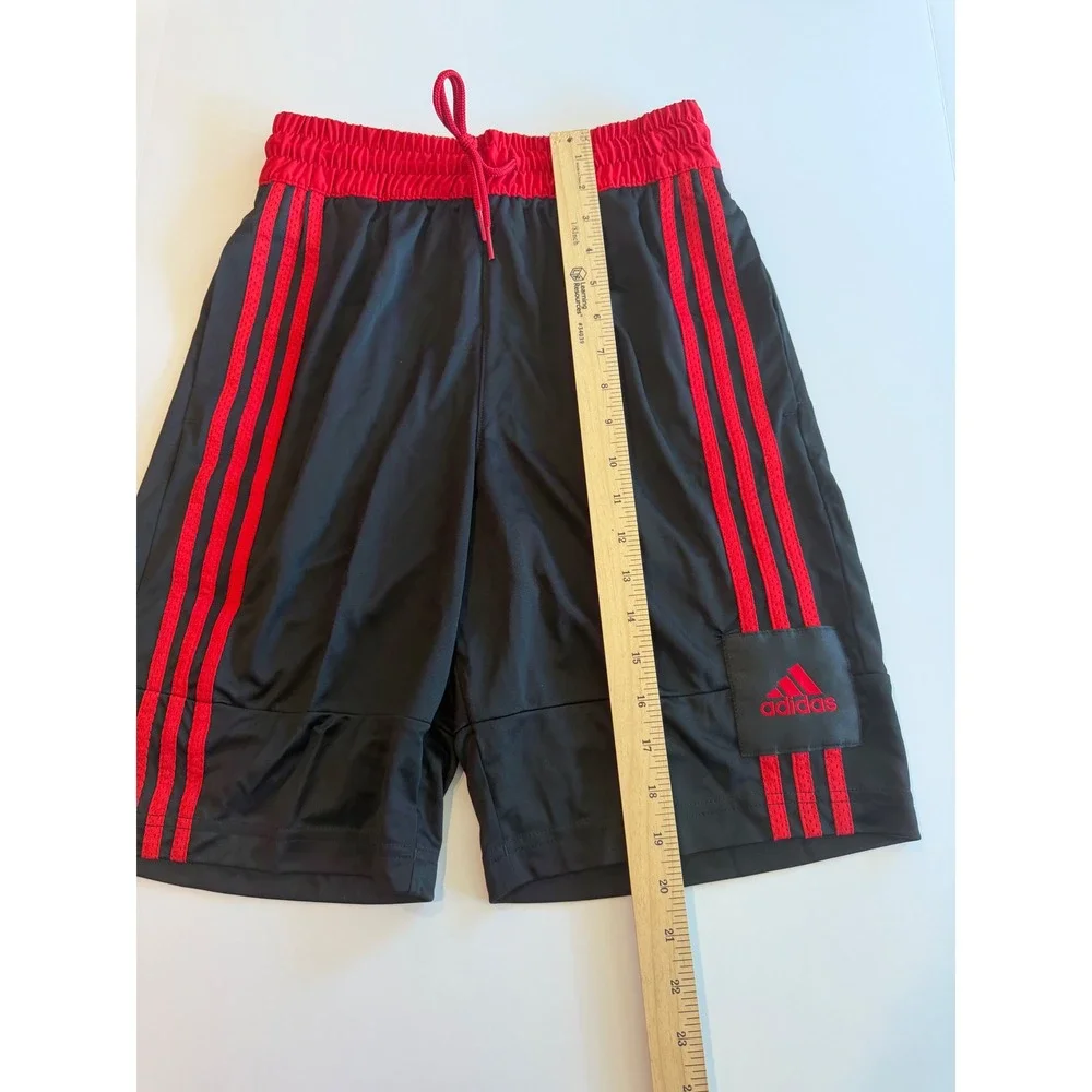 Adidas 3G Speed X Basketball Shorts Mens Small Black‎ Red NEW